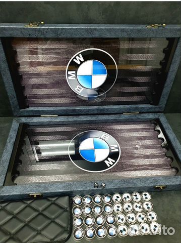 Нарды ручной работы «BMW» купить с доставкой Нарды ручной работы «BMW»