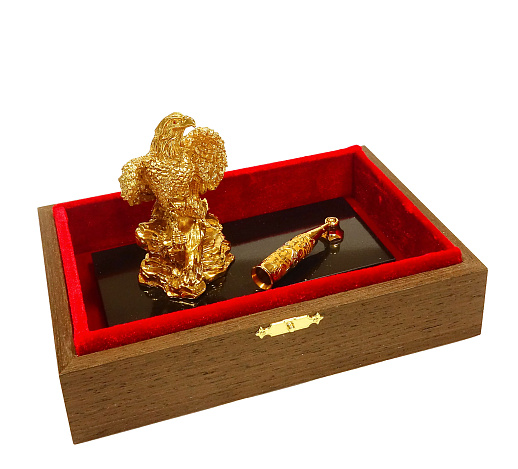 Подставка с ручкой "Орел". Златоуст купить с доставкой Подставка с ручкой "Орел". Златоуст