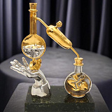 Бронзовая статуэтка "Химия ради жизни"