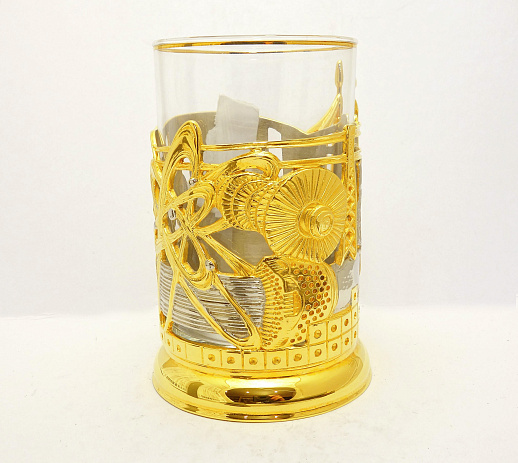 Красивый подстаканник "Атомы"